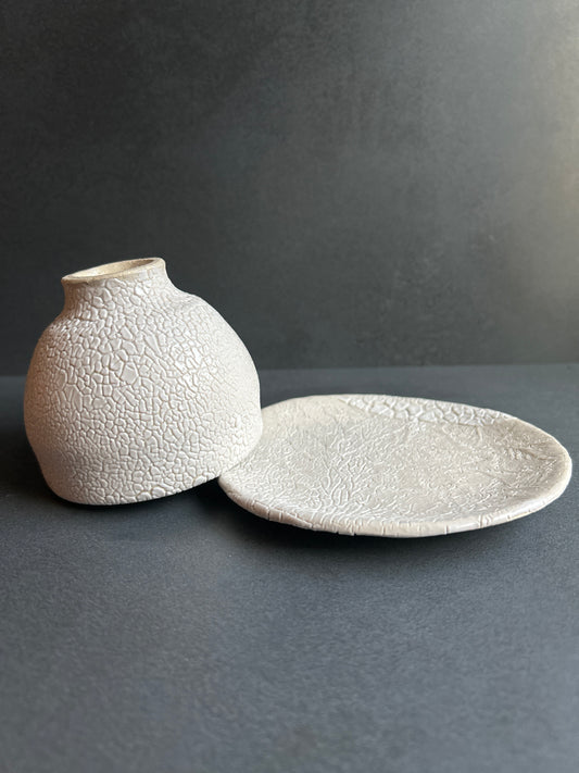 One-of-a-Kind Sculptural Ceramic Object — Handcrafted in Japan