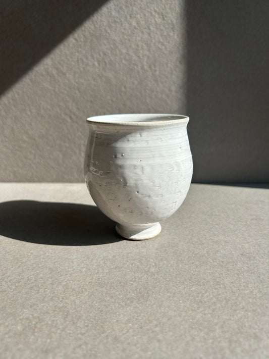 Sculptural White Form — One of a Kind