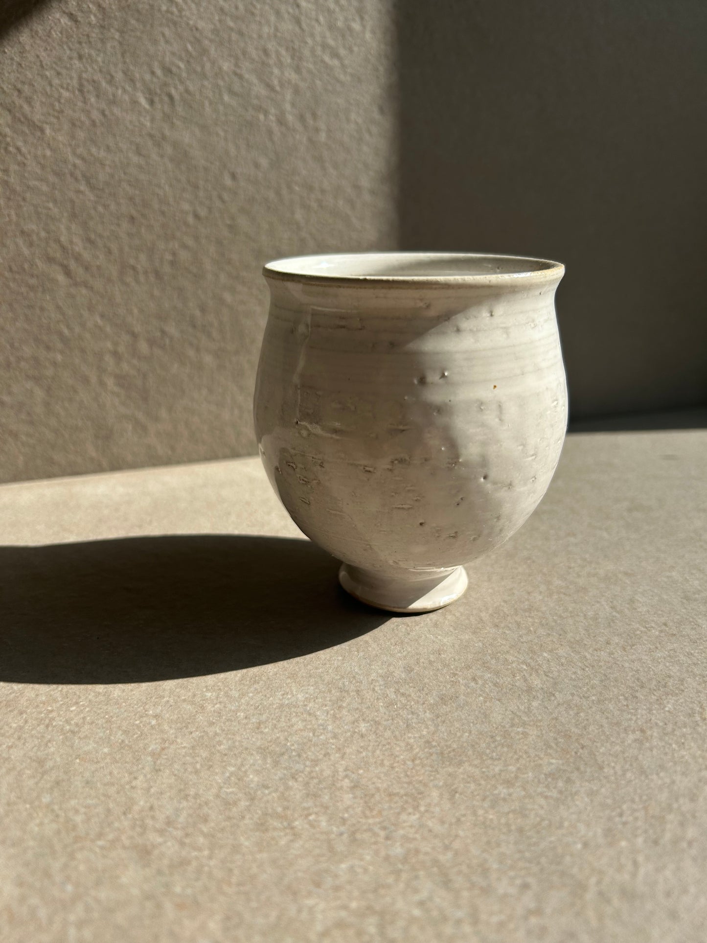 Sculptural White Form — One of a Kind