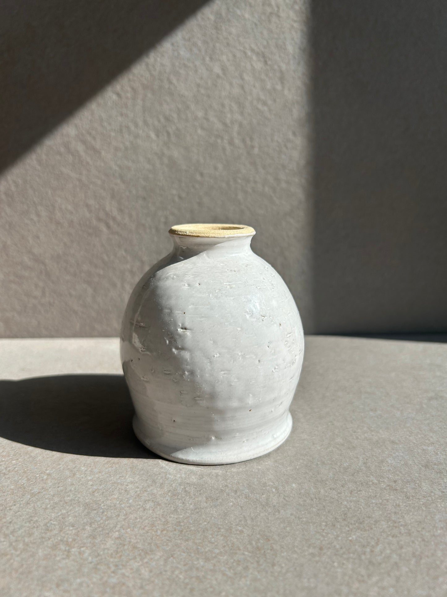Sculptural White Form — One of a Kind