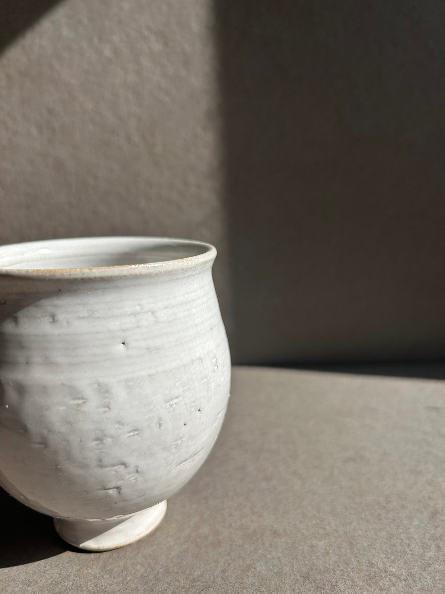 Sculptural White Form — One of a Kind