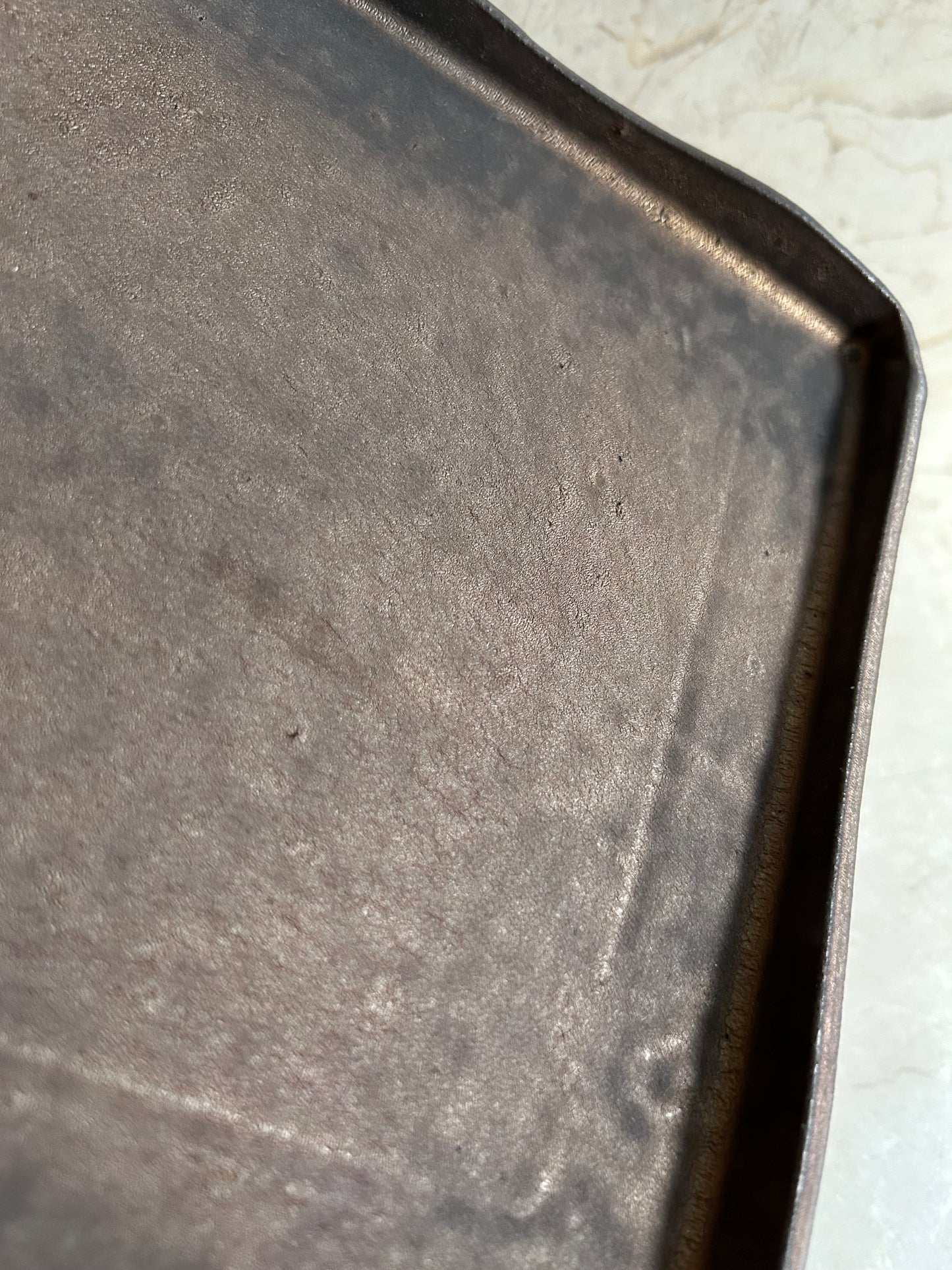 Volcanic Ash Obsidian Field Plate — Handcrafted Japanese Ceramic Serving Plate
